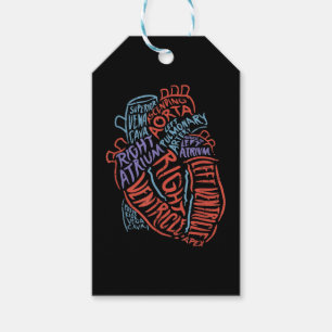 Heart Specialist Anatomy Doctor Medical Biology Gift Tags