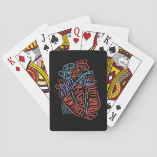 Heart Specialist Anatomy Doctor Medical Biology Playing Cards
