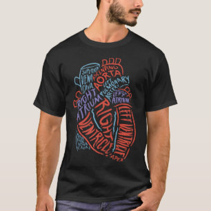 Heart Specialist Anatomy Doctor Medical Biology T-Shirt