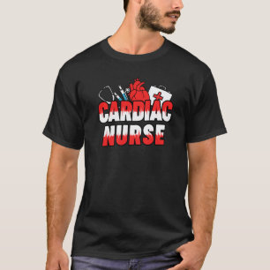 Heart Specialist Anatomy Heart Cardiac Nurse T-Shirt