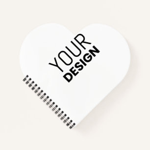 Heart Spiral Notebook [Multi Colours]
