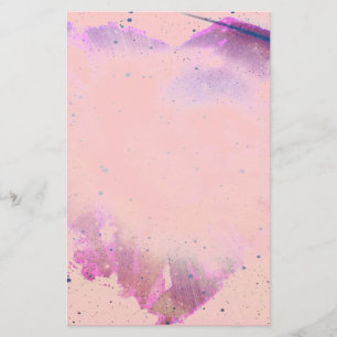 Heart Splatter Stationery