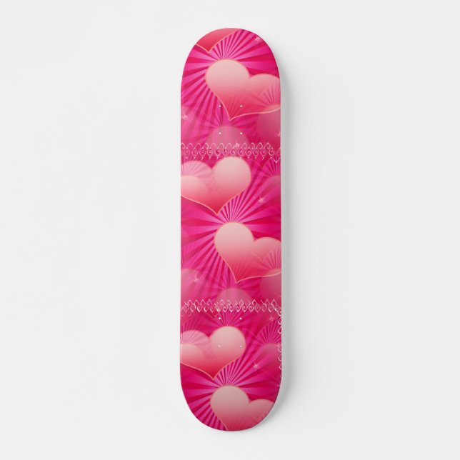 Heart Star Skateboard (Front)