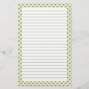 Heart  stationery
