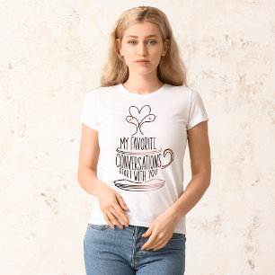 Heart Steam Coffee Mum – Timeless Mother’s Day ArT T-Shirt