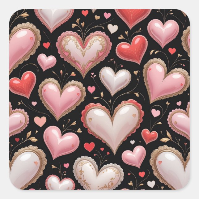 Heart sticker  (Front)