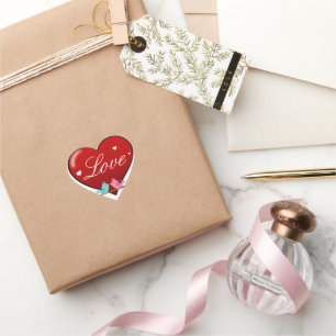 Heart Sticker ECC ,Pegatina