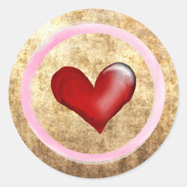 HEART STICKERS (Front)