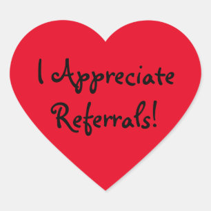 Heart Stickers, Glossy Heart Sticker