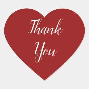 Heart Stickers, Glossy, Small, 1½ inch (sheet of 2 Heart Sticker