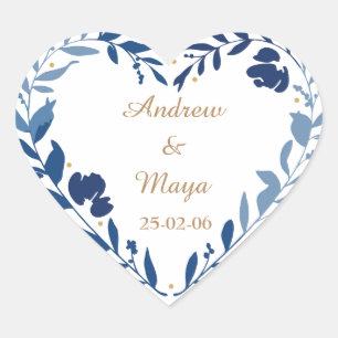 Heart Stickers, Glossy Sticker