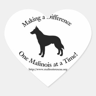 Heart Stickers w/Rescue Purpose