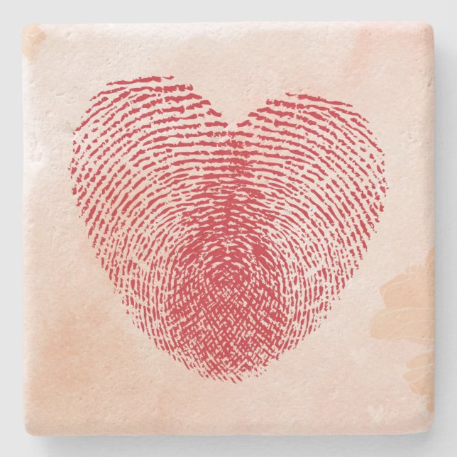 Heart Stone Coaster (Front)