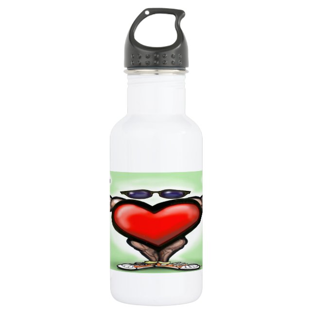 Heart Strong 532 Ml Water Bottle (Front)