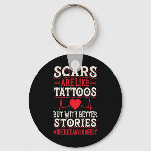 Heart Surgery Byp Awareness Heart Proud Mum Of A Key Ring