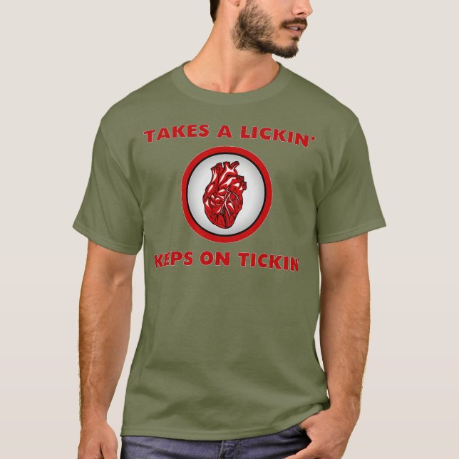 Heart Surgery Heart Attack Stroke Gift T-Shirt (Front)
