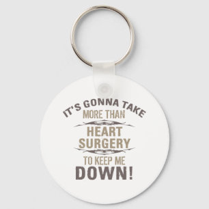 Heart Surgery Humour Key Ring
