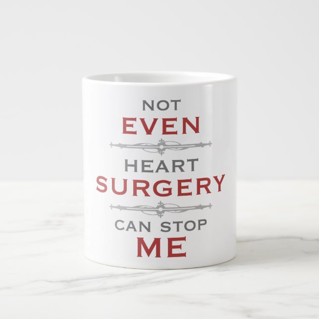 Heart Surgery Humour Large Coffee Mug (Front)