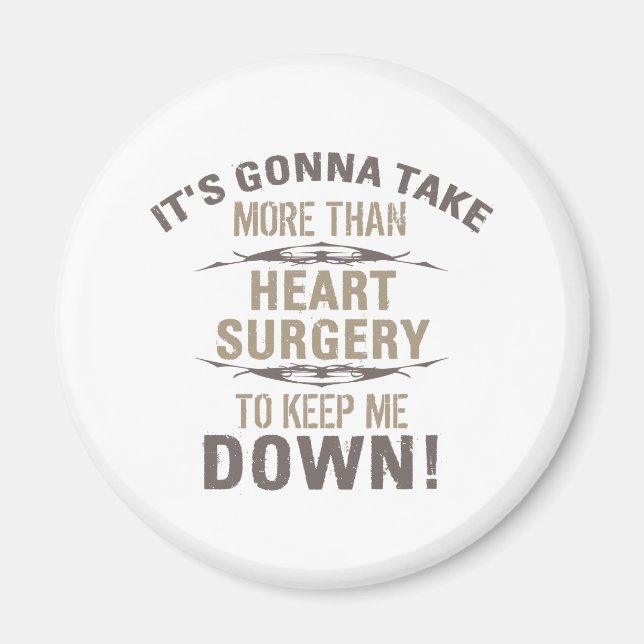 Heart Surgery Humour Magnet (Front)