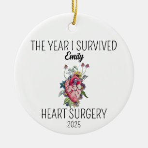  Heart Surgery Ornament , Heart Warrior Christmas 