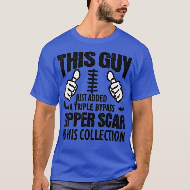 Heart Surgery Recovery Gift For Triple Bypass T-Shirt (Front)