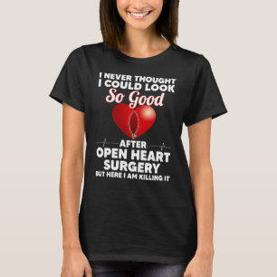 Heart Surgery Survivor Art For Men Women Transplan T-Shirt