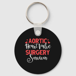 Heart Surgery Survivor Heart Disease Awareness Gif Key Ring