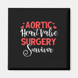 Heart Surgery Survivor Heart Disease Awareness Gif Magnet