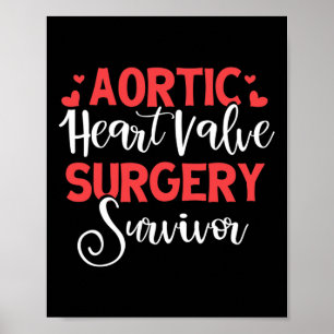 Heart Surgery Survivor Heart Disease Awareness Gif Poster