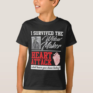 Heart Surgery Survivor Widow Maker Heart Attack  T-Shirt
