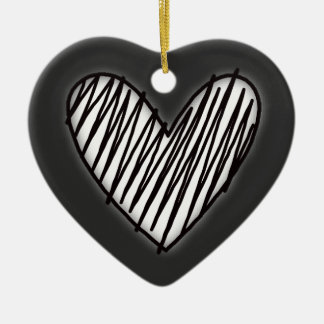 Heart svg bundle hand drawn, Hearts in heart svg,  Ceramic Tree Decoration