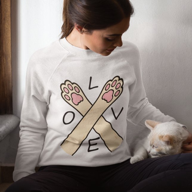 heart sweatshirt (Creator Uploaded)