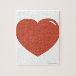 Heart Symbol Jigsaw Puzzle<br><div class="desc">Illustration of pink heart shape symbol | Dorling Kindersley | AssetID: 91993802</div>
