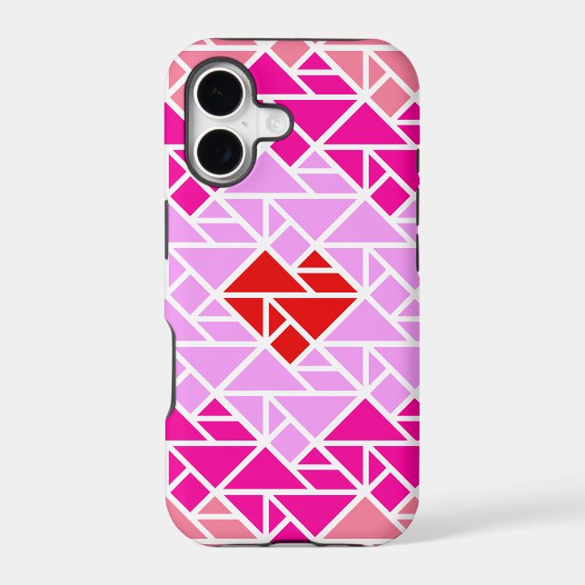 Heart Tangram Pattern  (Back)