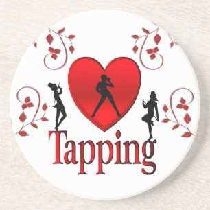  Heart Tapping  Dance Design Coaster