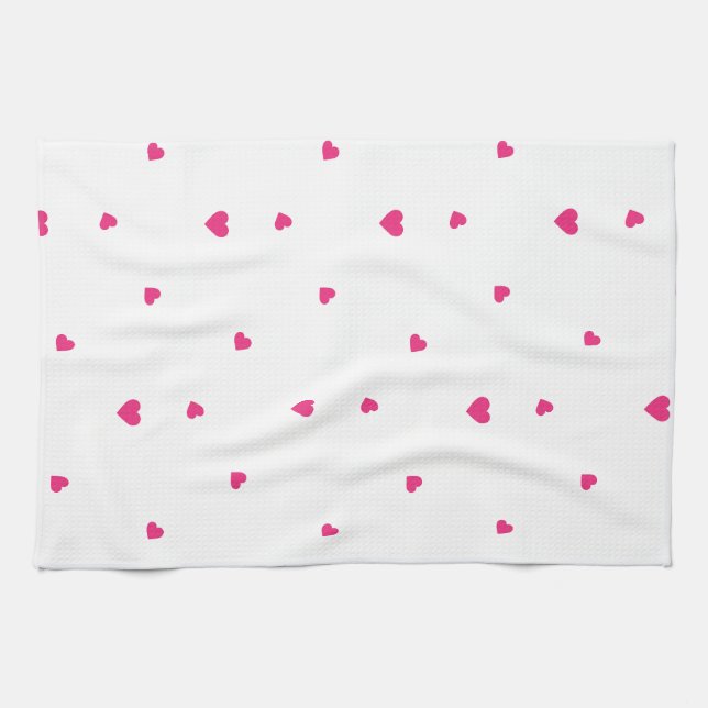 heart tea towel (Horizontal)