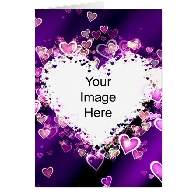 Heart Template Card (Front)