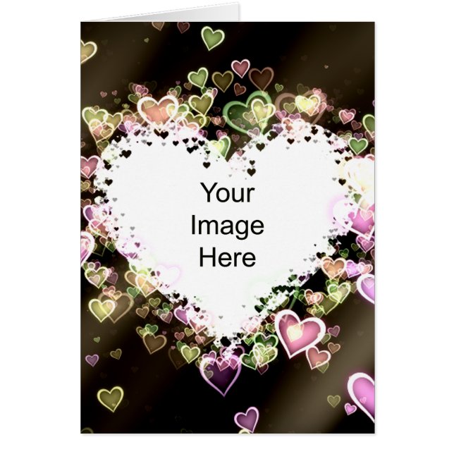 Heart Template Card (Front)