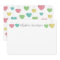 Heart Thank You Note Card Personalized Stationery