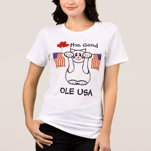 Heart the Good OLE USA Tri-Blend Shirt