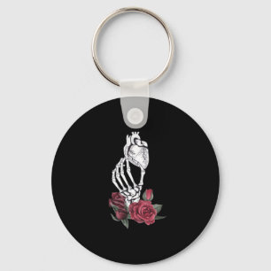 Heart The Skeleton's Hand Classic Key Ring