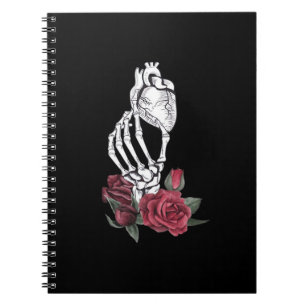 Heart The Skeleton's Hand Classic Notebook