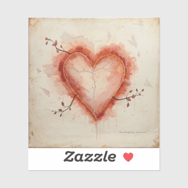 Heart-Themed Painting Images Collection (Sheet)