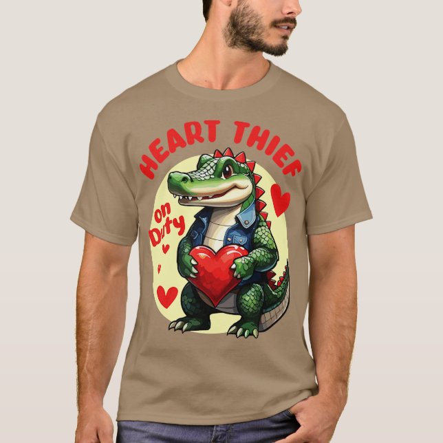 heart thief on duty T-Shirt (Front)