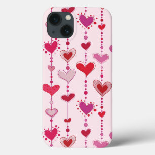 Heart Tiles iPhone 13 Case