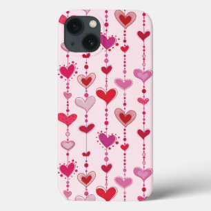 Heart Tiles iPhone 13 Case