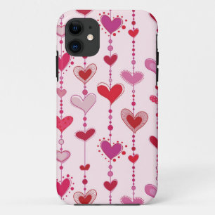 Heart Tiles iPhone 11 Case