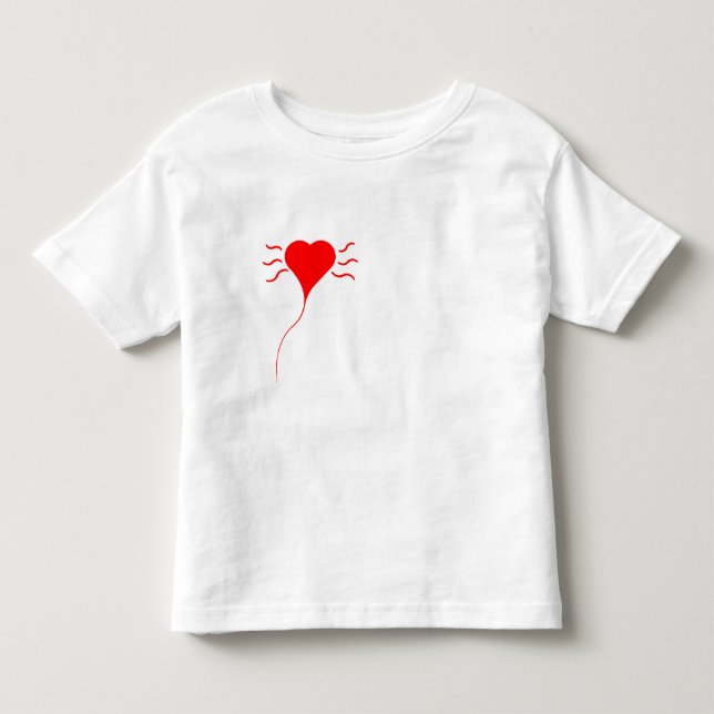 Heart Toddler T-Shirt (Front)