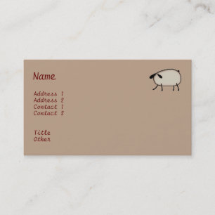 Heart Topiary Business Card