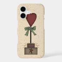 Heart Topiary iPhone X Case